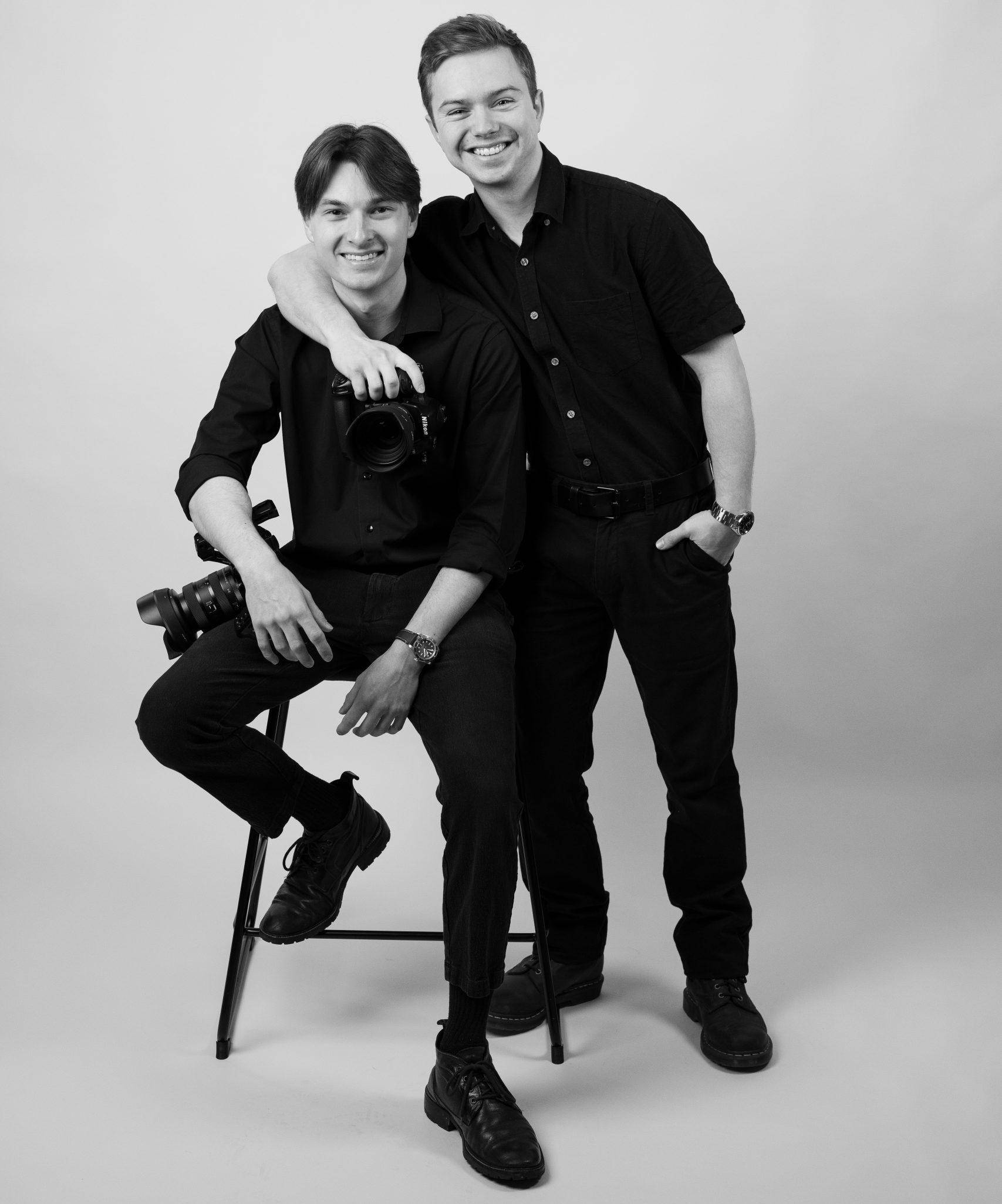 Josh and Freddie - LITS Media team